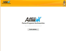 Tablet Screenshot of affilixx.com